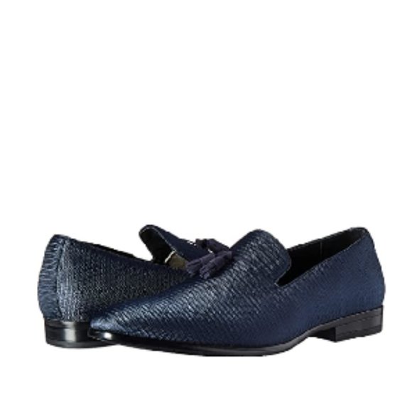 STACY ADAMS Men\'s Tazewell Tassel Slip-On Loafer,